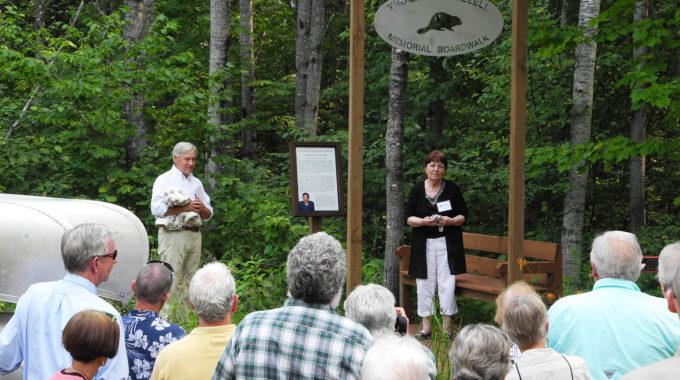 Boardwalk dedication